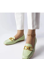 Dámske mokasíny K205 zelené - Solea