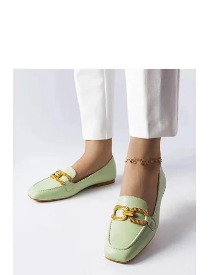 Dámske mokasíny K205 zelené - Solea