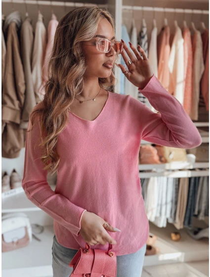 Dámská halenka s dlouhým rukávem růžová Dstreet model 21985795 - FashionStreet