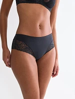 Dámske nohavičky Amourette Graphic Hipster - BLACK - black 0004 - TRIUMPH