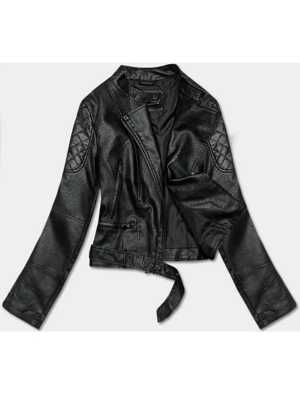 Ramones so stojanom, čierna ekokoža (AX-805)