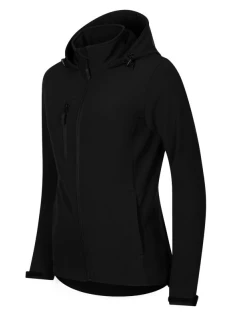 Dámska softshellová bunda Trail (čierna)