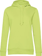 B&C Inspire Hooded /women_° Dámska mikina s kapucňou 01.W34B limetková