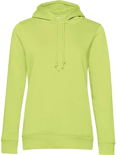 B&C Inspire Hooded /women_° Dámska mikina s kapucňou 01.W34B limetková