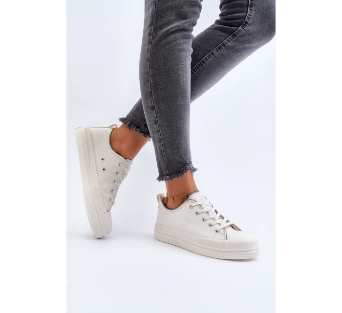 Dámské tenisky s Big Star bílé model 21649507 - Big Star Shoes