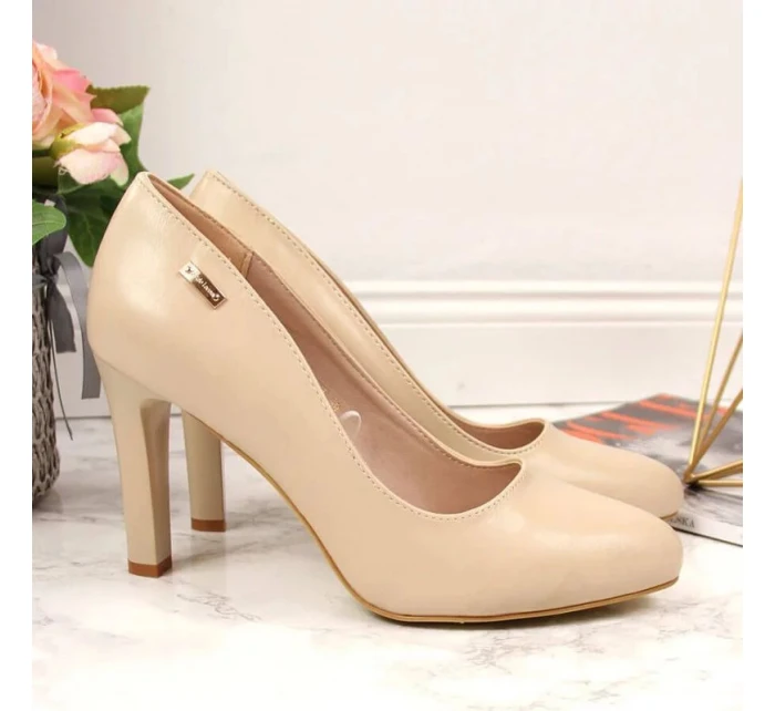 Dámské lodičky Béžová model 20818724 - SERGIO LEONE Dámské lodičky Béžová model 20818724 - SERGIO LEONE