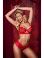 Dámská podprsenka Červená s model 21819217 - Axami Dámská podprsenka Červená s model 21819217 - Axami