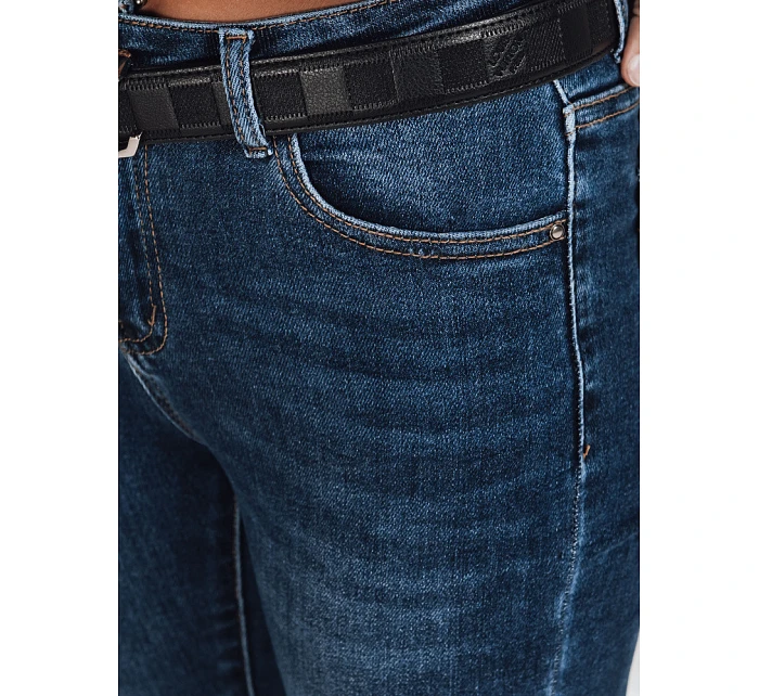 Dámske skinny džínsy modré FashionStreet UY2824