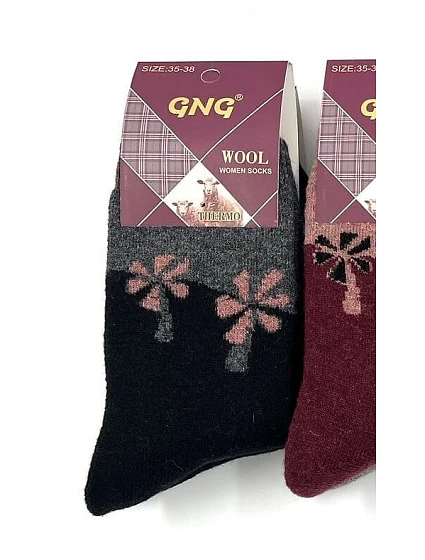 003 Dámské ponožky Angora model 21393568 3542 - WiK