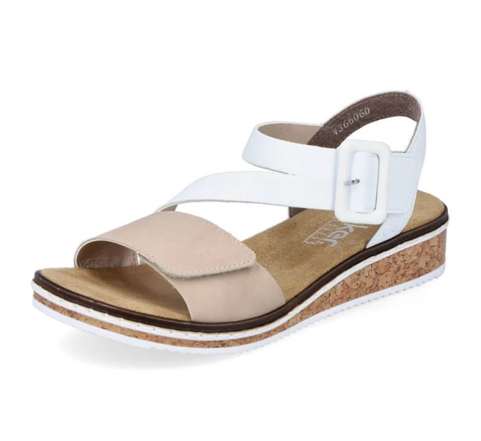 Pohodlné kombinované sandále Rieker W RKR678