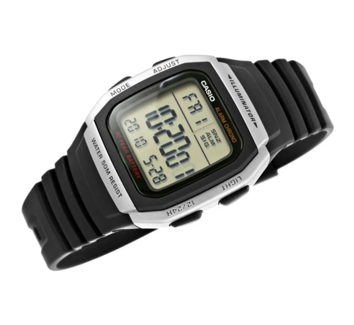 Pánske hodinky CASIO W-96H-1AVDF + BOX Pánske hodinky CASIO W-96H-1AVDF + BOX