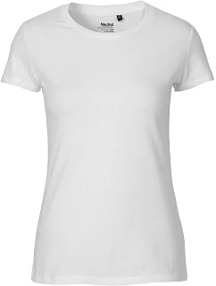 Neutral O 81001 Dámske tričko z bio bavlny 77.8101 biele