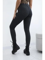 Bavlnené nohavice so zadnými vreckami graphite Bavlnené nohavice so zadnými vreckami graphite