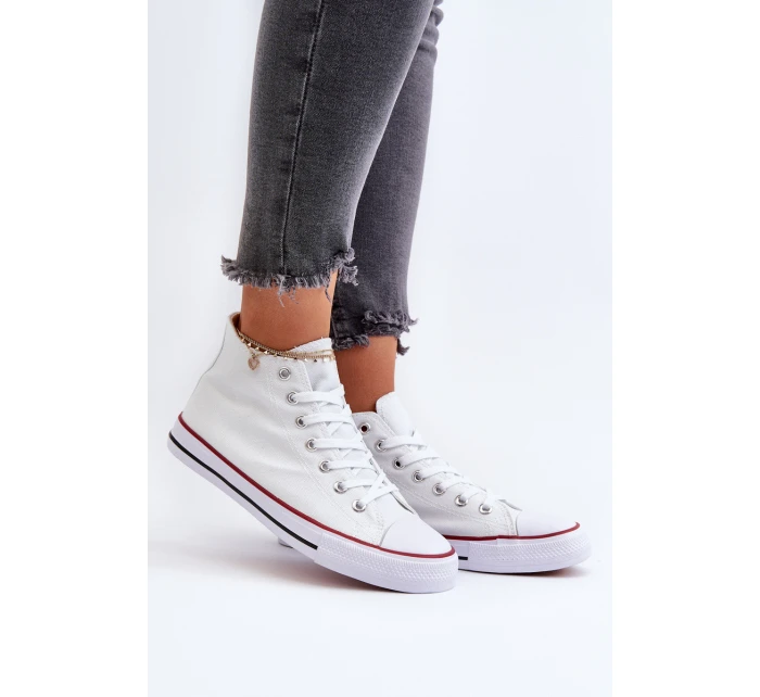 Trampki Damskie Białe Socerio Trampki Damskie Białe Socerio