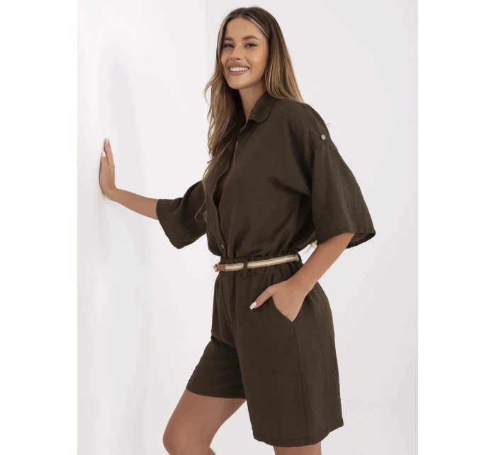 Szorty MI SN model 21151238 ciemny brązowy - FPrice