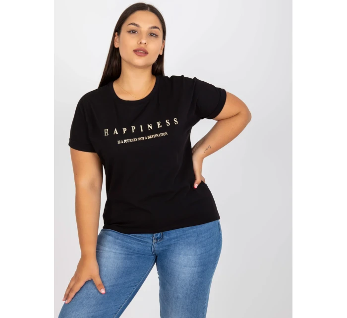 Tričko RV TS 7776.02P čierna Tričko RV TS 7776.02P čierna