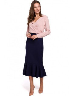 tužková sukně tmavě modrá model 18002472 - Makover