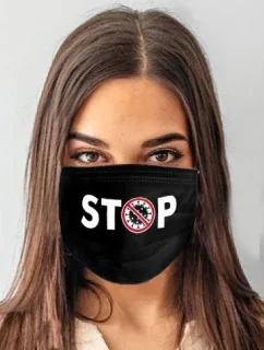 Maska ANS-S 115 Stop Black - Anais