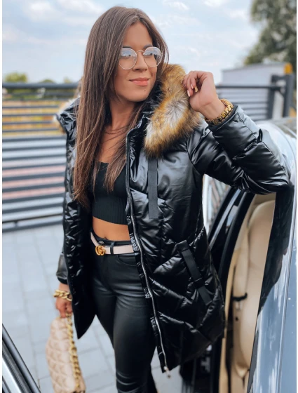 Dámsky zimný kabát ROYAL black FashionStreet TY2948