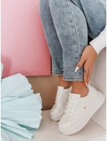 Dámské tenisky na platformě bílé Dstreet model 21984536 - FashionStreet