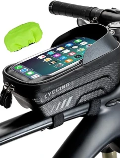 Taška na telefón Rockbros, tvrdé puzdro čierna