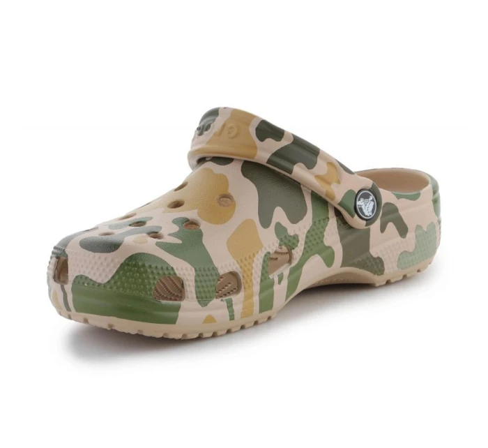 Crocs Classic Printed Camo Clog U 206454-2Y6 Žabky Crocs Classic Printed Camo Clog U 206454-2Y6 Žabky