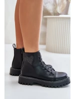 Boty Na Zip S Dekorativním Černé model 21671148 - Boto Boty Na Zip S Dekorativním Černé model 21671148 - Boto