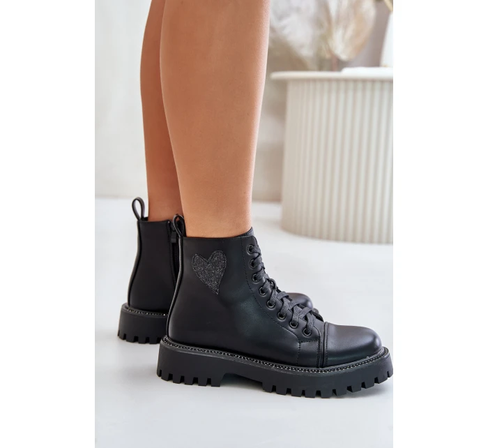 Boty Na Zip S Dekorativním Černé model 21671148 - Boto Boty Na Zip S Dekorativním Černé model 21671148 - Boto