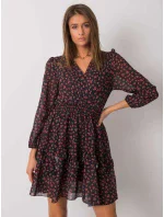 Šaty TW SK BI 0928 2.23 čierna a červená Šaty TW SK BI 0928 2.23 čierna a červená