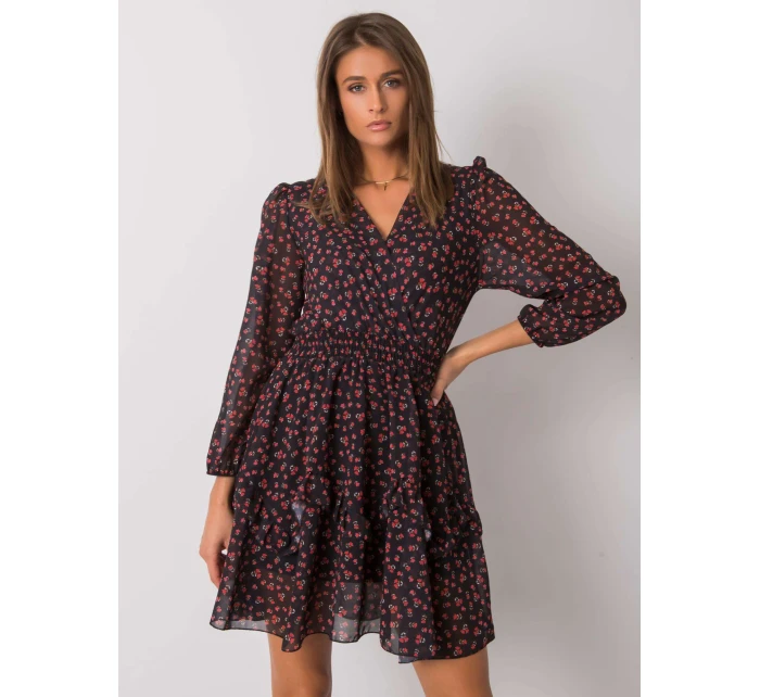 Šaty TW SK BI 0928 2.23 čierna a červená Šaty TW SK BI 0928 2.23 čierna a červená