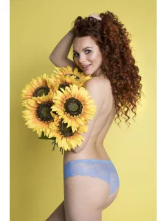 Tanga Brasil modré bikiny - Julimex