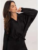 Košeľa DHJ KS 16528.34 čierna