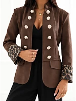 Marynarka MI MA model 22550380 brązowy - FPrice Marynarka MI MA model 22550380 brązowy - FPrice