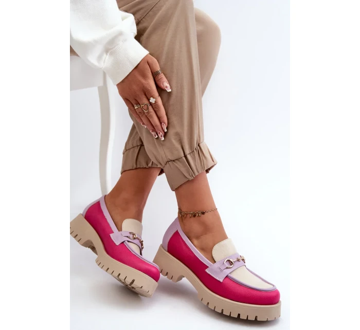 Dámske kožené mokasíny Zazoo , béžové Dámske kožené mokasíny Zazoo , béžové