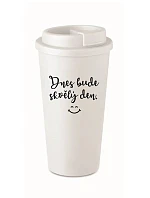 DNES BUDE  bílý termohrnek 475 ml model 20806785 - Giftela