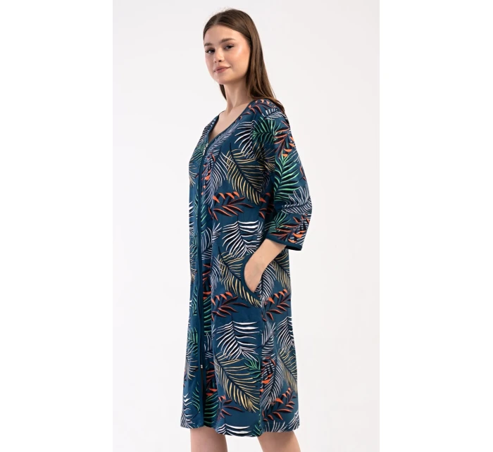 Dámske domáce šaty s trojštvrťovými rukávmi Barbara