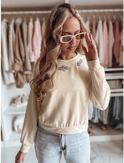 Dámska blúzka s dlhým rukávom Buttercotch CRYSTALIA light beige FashionStreet RY2767 Dámska blúzka s dlhým rukávom Buttercotch CRYSTALIA light beige FashionStreet RY2767