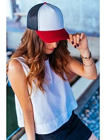 Rapper Canvas 5 panelová síťovaná kšiltovka model 22478755 - Atlantis Headwear Rapper Canvas 5 panelová síťovaná kšiltovka model 22478755 - Atlantis Headwear