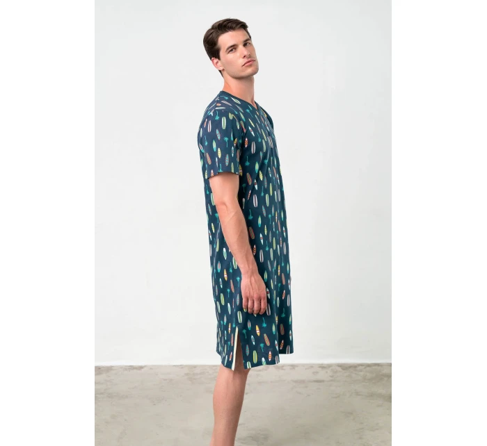 Pohodlná pánská noční košile model 18363465 - Vamp Pohodlná pánská noční košile model 18363465 - Vamp