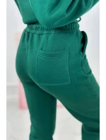 Izolovaná súprava s výšivkou Los Angeles zelená