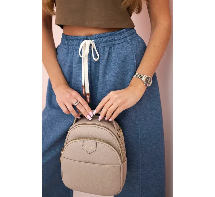 Maslové nohavice zviazané v páse denim meliert