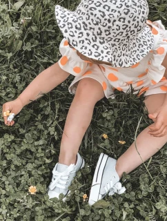 Dětské Tenisky Stříbrné model 21554428 - Boto