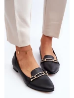 Kožené s ozdobou Černé model 21646091 - Zazoo