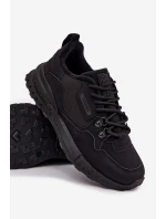 Pánská sportovní obuv s izolací model 21711501 HIPOLY SYSTEM Černá - Big Star Shoes Pánská sportovní obuv s izolací model 21711501 HIPOLY SYSTEM Černá - Big Star Shoes