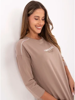 Bluzka RV BZ model 21406676 ciemny bezowy - FPrice