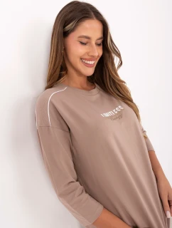 Bluzka RV BZ model 21406676 ciemny bezowy - FPrice