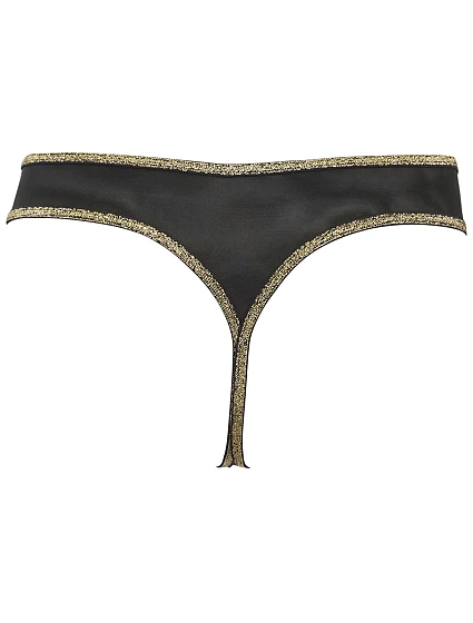 Svůdná tanga model 17680055 černá - Axami