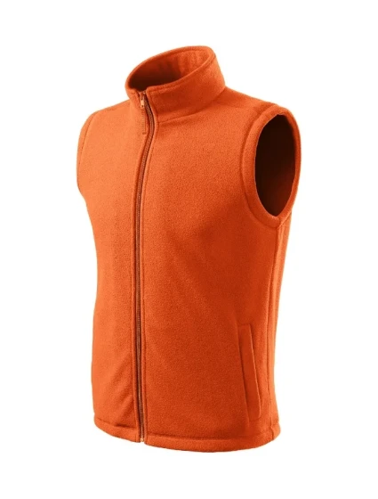 Ďalšia fleecová vesta unisex oranžová Ďalšia fleecová vesta unisex oranžová
