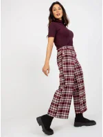 Dámské kalhoty LK SP bordó FPrice model 18398621 - Lakerta Dámské kalhoty LK SP bordó FPrice model 18398621 - Lakerta