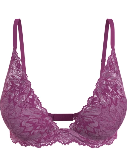 Dámské podprsenka LIGHTLY LINED PLUNGE model 18895825 fialová - Calvin Klein
